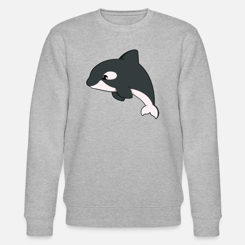 Orca - Sweat bio CHANGER Stanley/Stella Unisexe - gris chiné