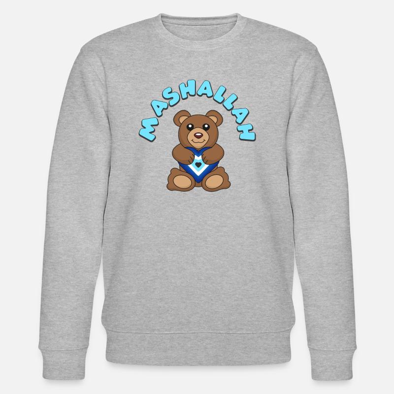 Mashallah - Stanley/Stella Unisex Bio-Sweatshirt CHANGER  - Grau meliert
