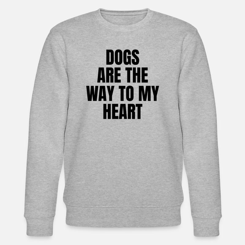 Chien Hund - Sweat bio CHANGER Stanley/Stella Unisexe - gris chiné