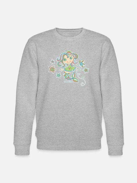 Petite Sirène - Sweat bio CHANGER Stanley/Stella Unisexe - gris chiné