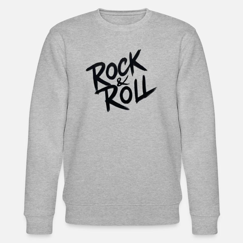Rock & Roll - Sweat bio CHANGER Stanley/Stella Unisexe - gris chiné