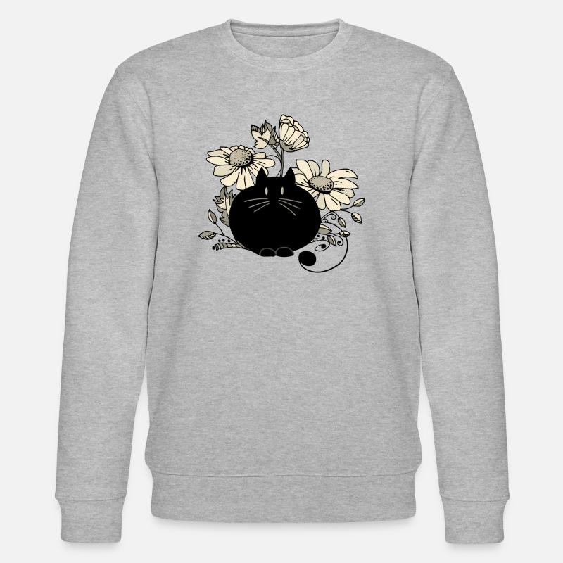 Chat - Sweat bio CHANGER Stanley/Stella Unisexe - gris chiné