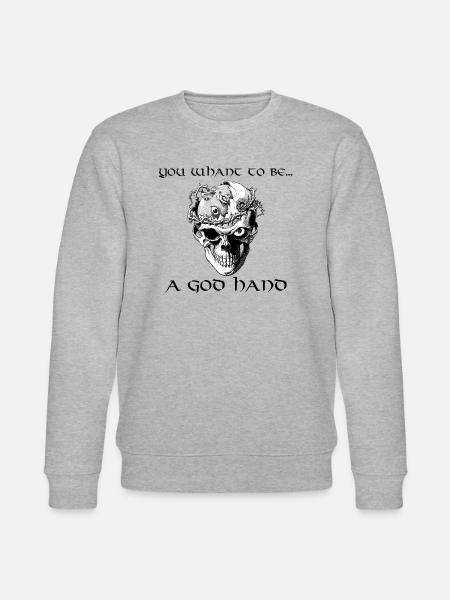 God hand - Sweat bio CHANGER Stanley/Stella Unisexe - gris chiné