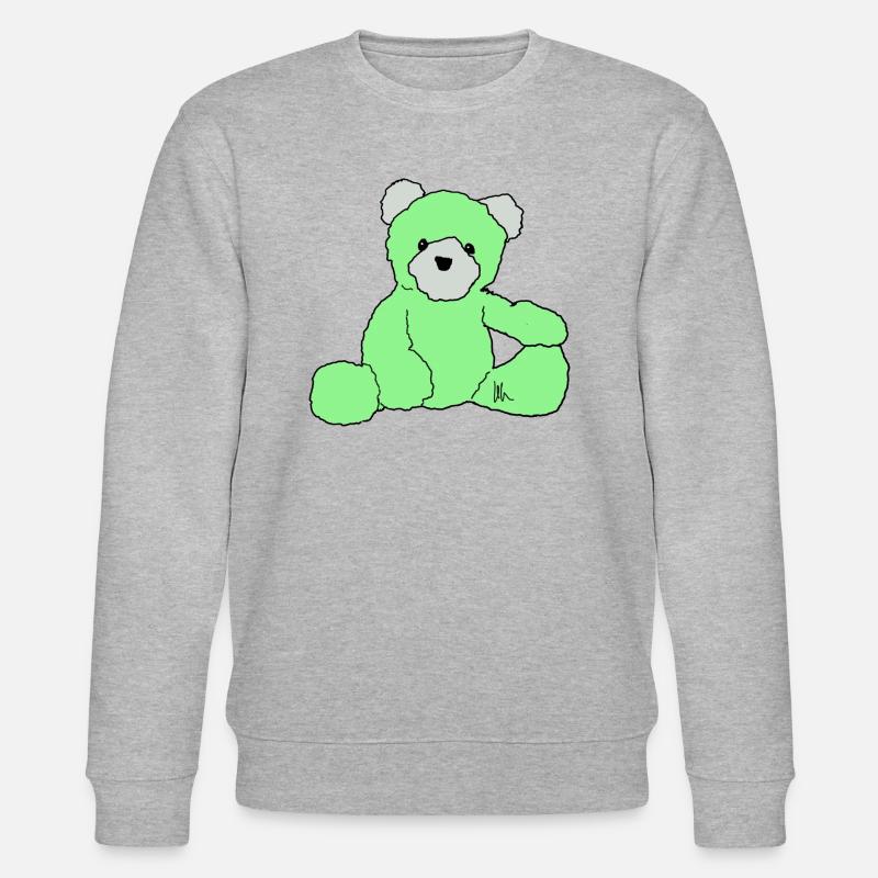 Teddy - Stanley/Stella Unisex Bio-Sweatshirt CHANGER  - Grau meliert