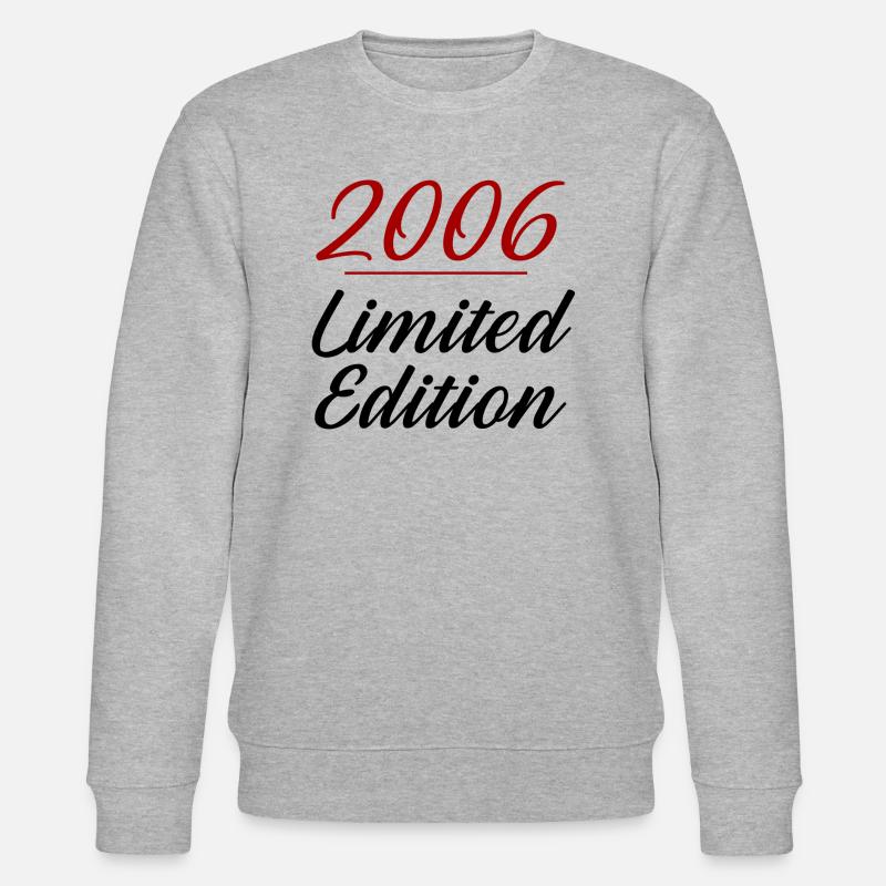 Édition Limitée Anniversaire 2006 - Sweat bio CHANGER Stanley/Stella Unisexe - gris chiné