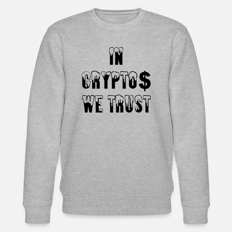 Bitcoin Trading Crypto Stocks - Sweat bio CHANGER Stanley/Stella Unisexe - gris chiné