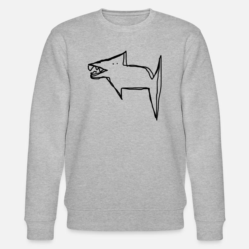 Requin - Sweat bio CHANGER Stanley/Stella Unisexe - gris chiné