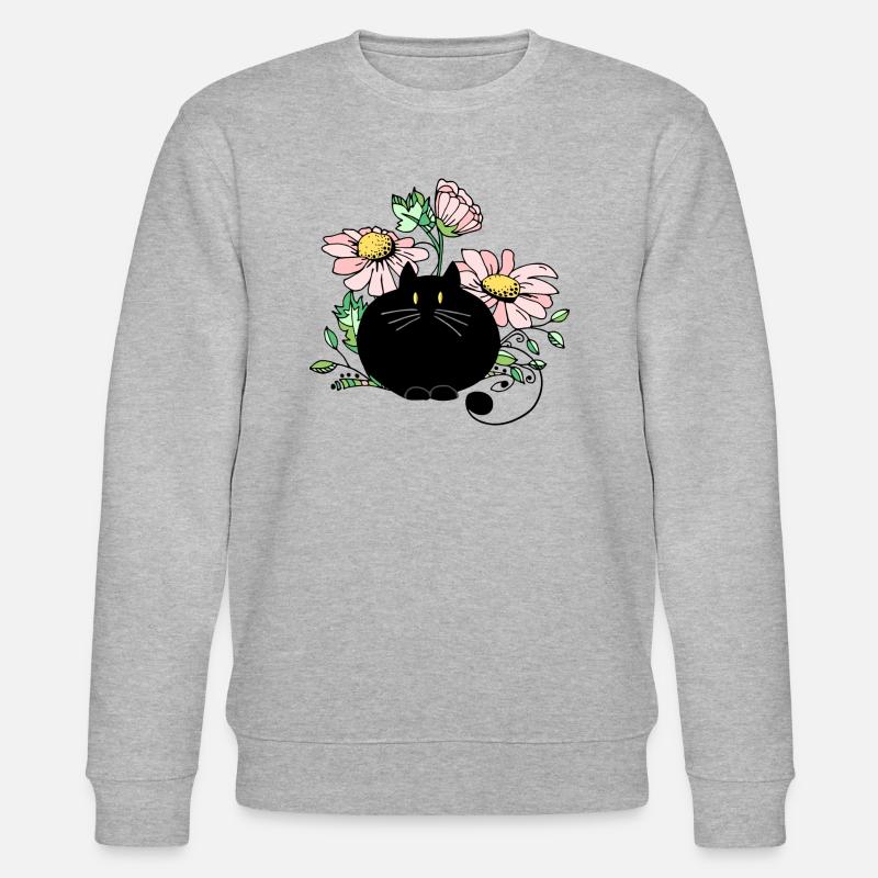 Chat - Sweat bio CHANGER Stanley/Stella Unisexe - gris chiné