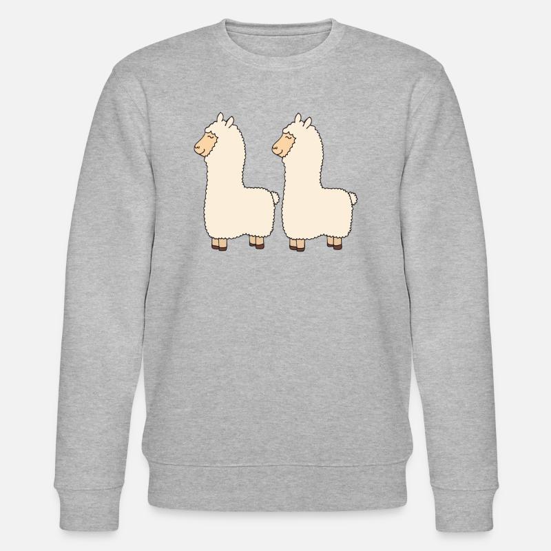 Lama Double Pack - Sweat bio CHANGER Stanley/Stella Unisexe - gris chiné