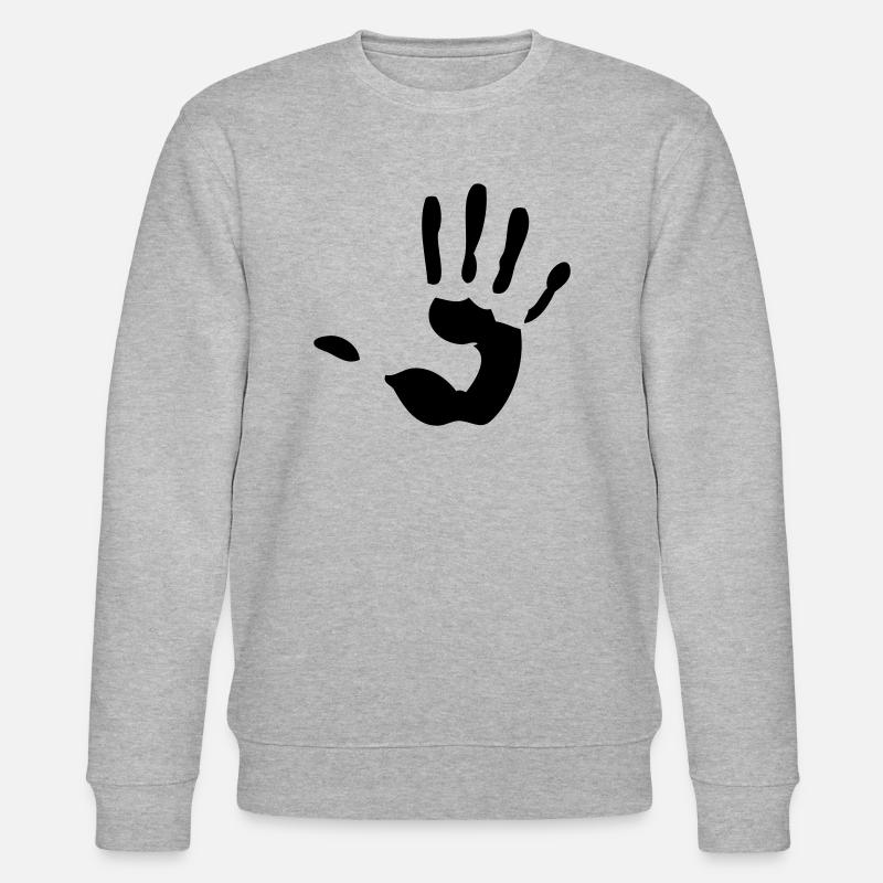 main - Sweat bio CHANGER Stanley/Stella Unisexe - gris chiné