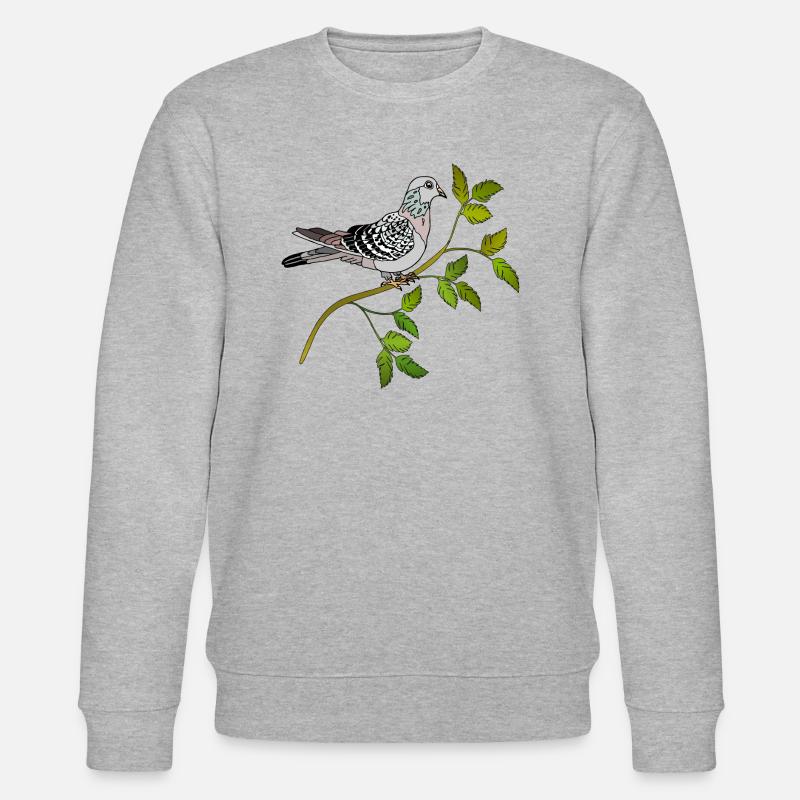 Vogel - Stanley/Stella Unisex Bio-Sweatshirt CHANGER  - Grau meliert