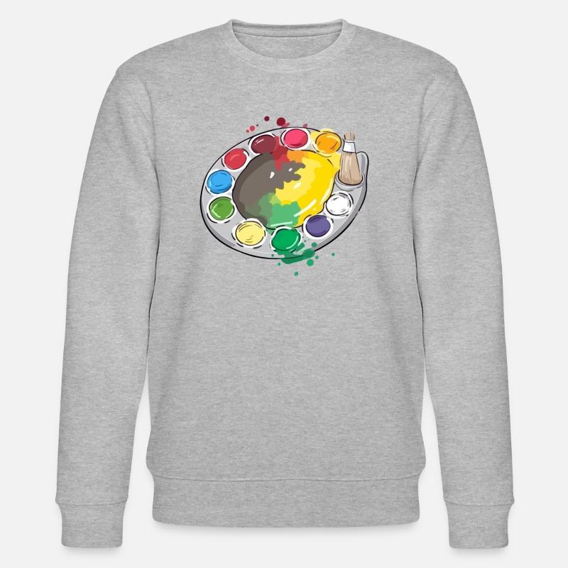 Die Farbpalette - Stanley/Stella Unisex Bio-Sweatshirt CHANGER  - Grau meliert