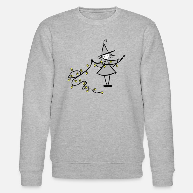 Sorcière de Noël - Sweat bio CHANGER Stanley/Stella Unisexe - gris chiné