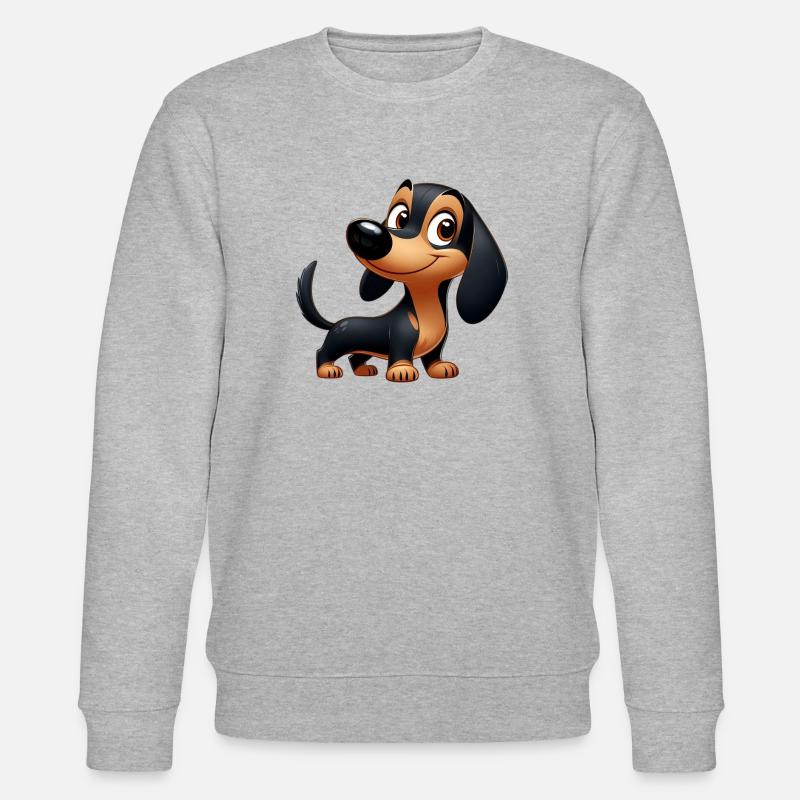 teckel 2 - Sweat bio CHANGER Stanley/Stella Unisexe - gris chiné