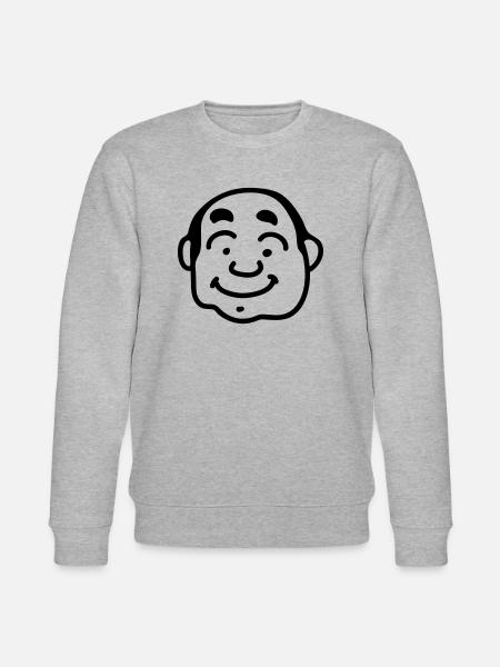 Netter Mann - Opa - Line - Stanley/Stella Unisex Bio-Sweatshirt CHANGER - Grau meliert