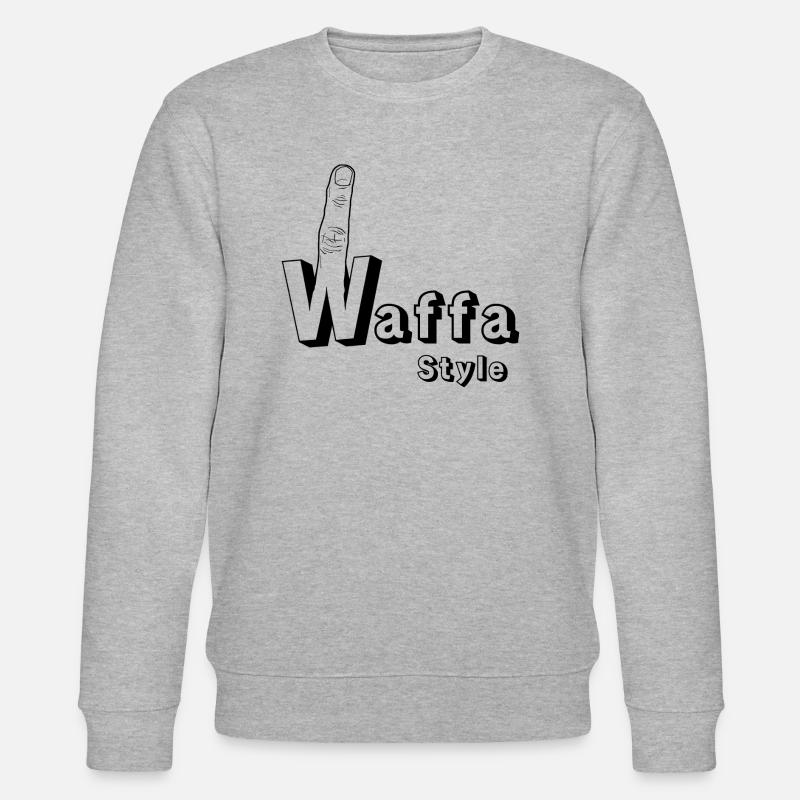 Waffa-Stil - Stanley/Stella Unisex Bio-Sweatshirt CHANGER  - Grau meliert