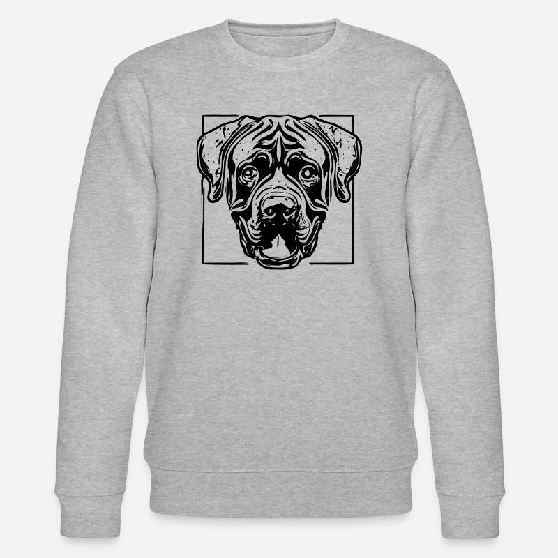 cane corso - Sweat bio CHANGER Stanley/Stella Unisexe - gris chiné