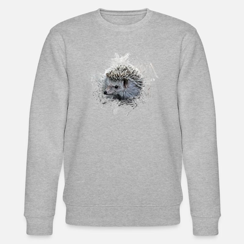 Hérisson - Sweat bio CHANGER Stanley/Stella Unisexe - gris chiné