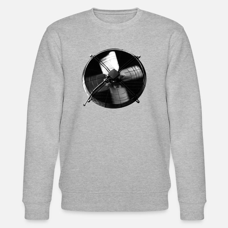 VENTILATOR - Stanley/Stella Unisex Bio-Sweatshirt CHANGER  - Grau meliert