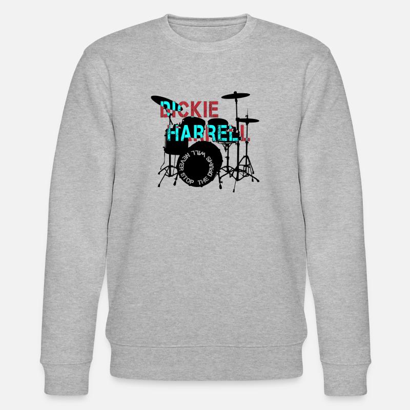 Dickie Harrell - Stanley/Stella Unisex Bio-Sweatshirt CHANGER  - Grau meliert