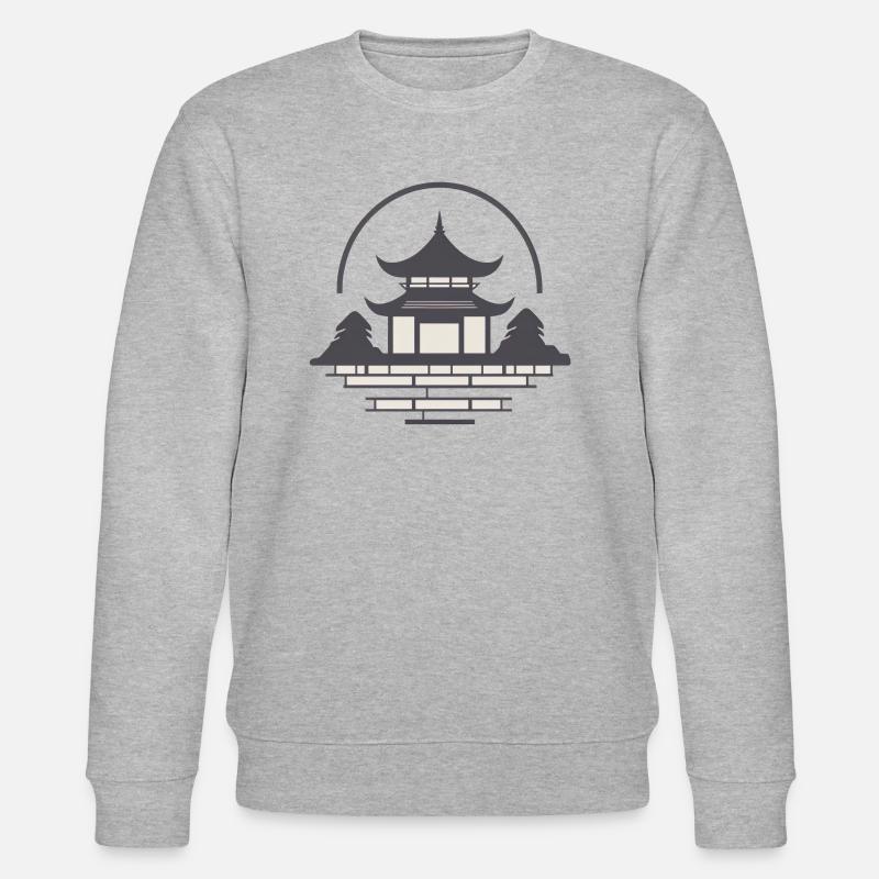 Pagode - Sweat bio CHANGER Stanley/Stella Unisexe - gris chiné
