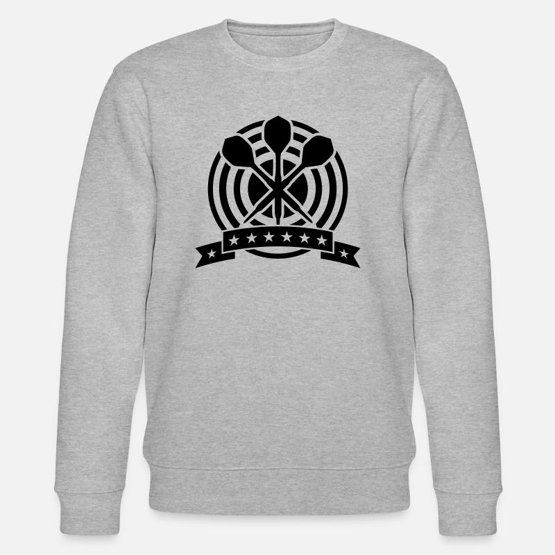 Darts-Design - Stanley/Stella Unisex Bio-Sweatshirt CHANGER - Grau meliert