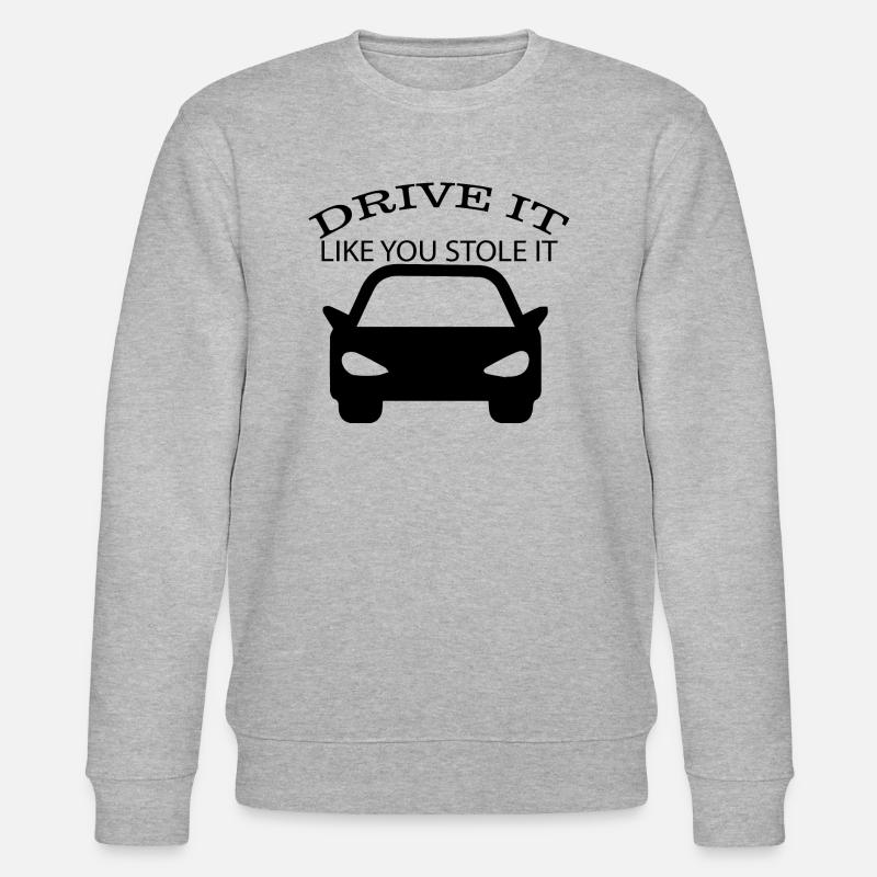 Car Auto - Stanley/Stella Unisex Bio-Sweatshirt CHANGER  - Grau meliert