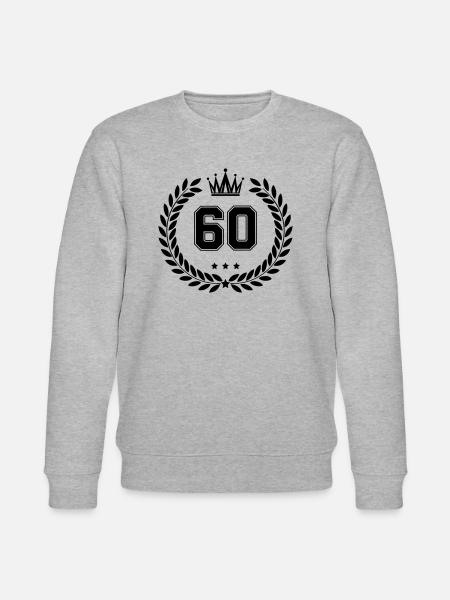 coat of arms 60 - Stanley/Stella CHANGER Unisex Organic Sweatshirt - heather grey