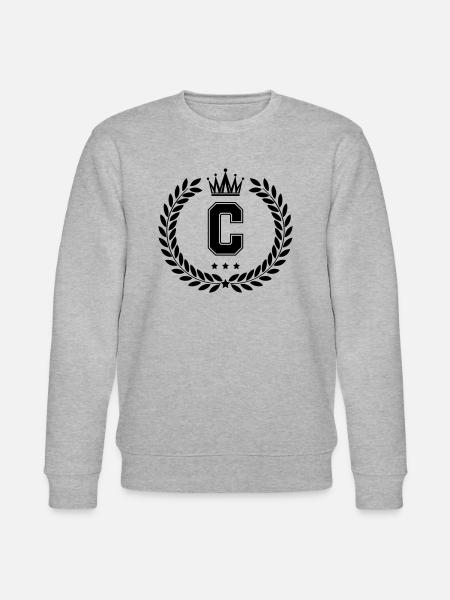 wappen C - Stanley/Stella Unisex Bio-Sweatshirt CHANGER - Grau meliert