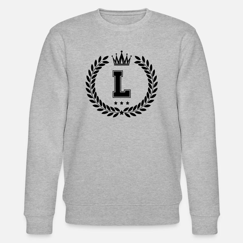 wappen L - Stanley/Stella Unisex Bio-Sweatshirt CHANGER  - Grau meliert