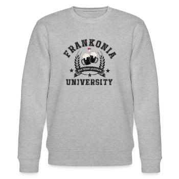 Frankonia University - Stanley/Stella Unisex Bio-Sweatshirt CHANGER  - Grau meliert - Vorne - Nik (191cm) & Marisol (170cm)
