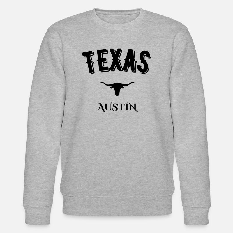 texas austin - Sweat bio CHANGER Stanley/Stella Unisexe - gris chiné