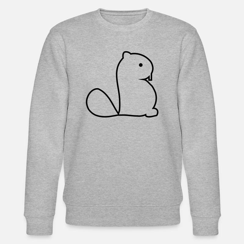Biber white - Stanley/Stella Unisex Bio-Sweatshirt CHANGER  - Grau meliert