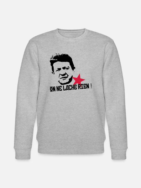 On ne lâche rien - Sweat bio CHANGER Stanley/Stella Unisexe - gris chiné