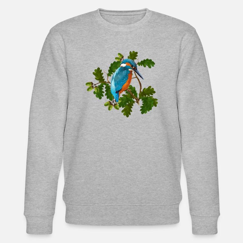 Vogel - Stanley/Stella Unisex Bio-Sweatshirt CHANGER  - Grau meliert