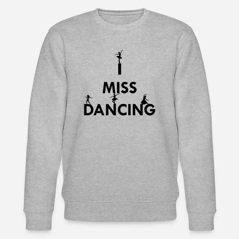Dancing Dance Music - Stanley/Stella Unisex Bio-Sweatshirt CHANGER  - Grau meliert