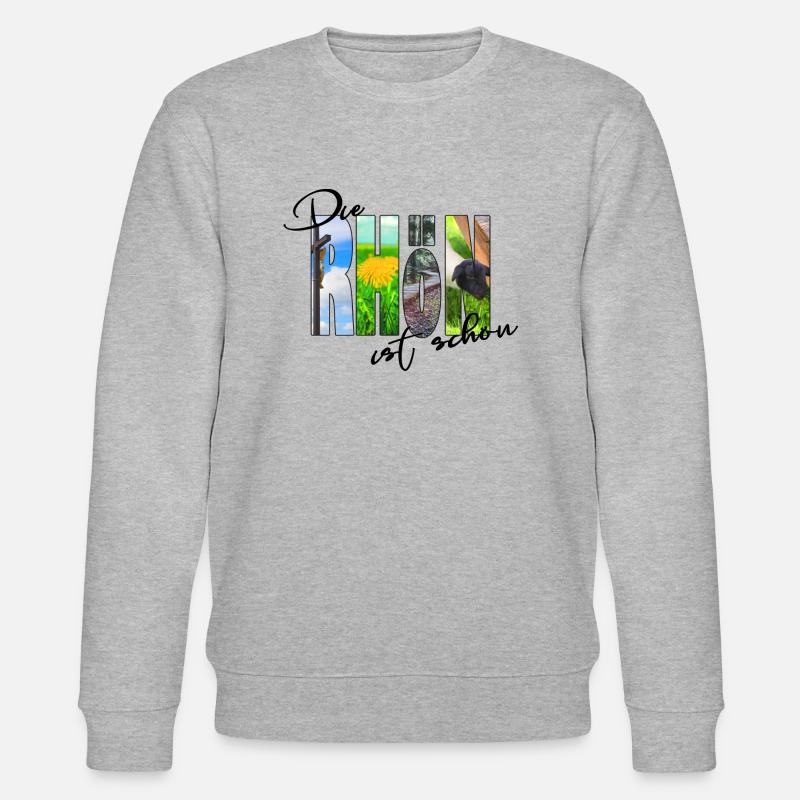 Die Rhön - Stanley/Stella Unisex Bio-Sweatshirt CHANGER  - Grau meliert