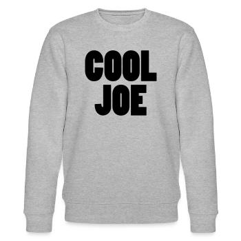 cool joe - Sweat bio CHANGER Stanley/Stella Unisexe - gris chiné - Devant - Nik (191cm) & Marisol (170cm)
