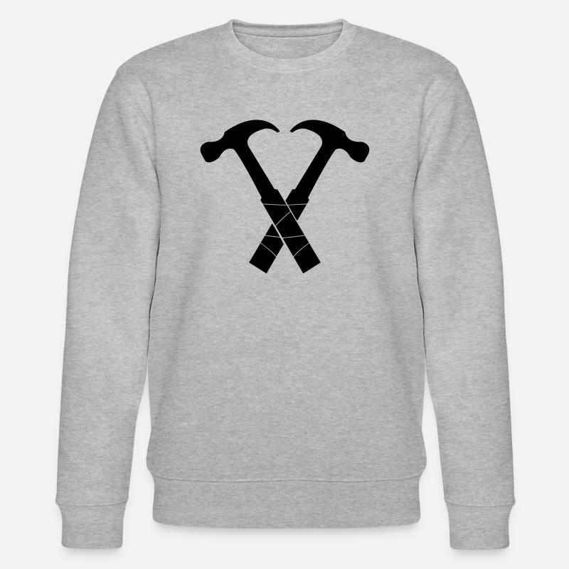 Hammer - Stanley/Stella Unisex Bio-Sweatshirt CHANGER  - Grau meliert