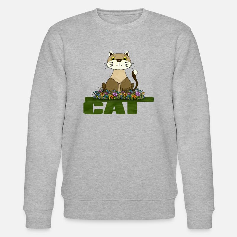 Chat - Sweat bio CHANGER Stanley/Stella Unisexe - gris chiné