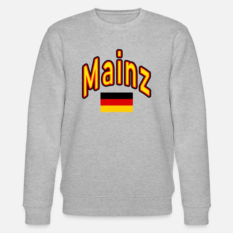 Mayence drapeau de l’Allemagne - Sweat bio CHANGER Stanley/Stella Unisexe - gris chiné