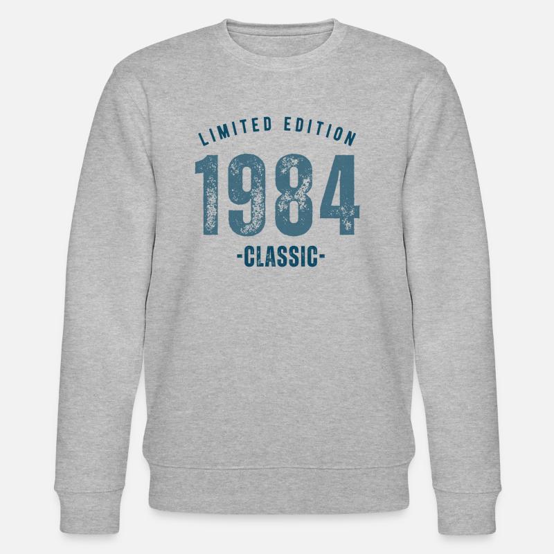 VÂN1984 - Stanley/Stella Unisex Bio-Sweatshirt CHANGER  - Grau meliert