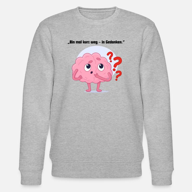 Absent pour une courte période - Sweat bio CHANGER Stanley/Stella Unisexe - gris chiné