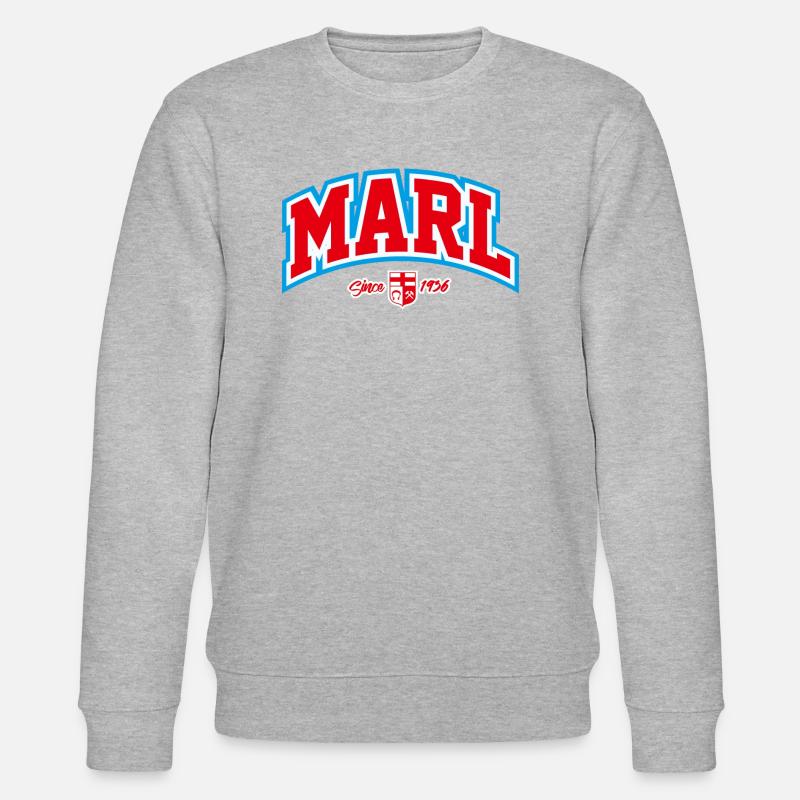 MARL - Stanley/Stella Unisex Bio-Sweatshirt CHANGER  - Grau meliert