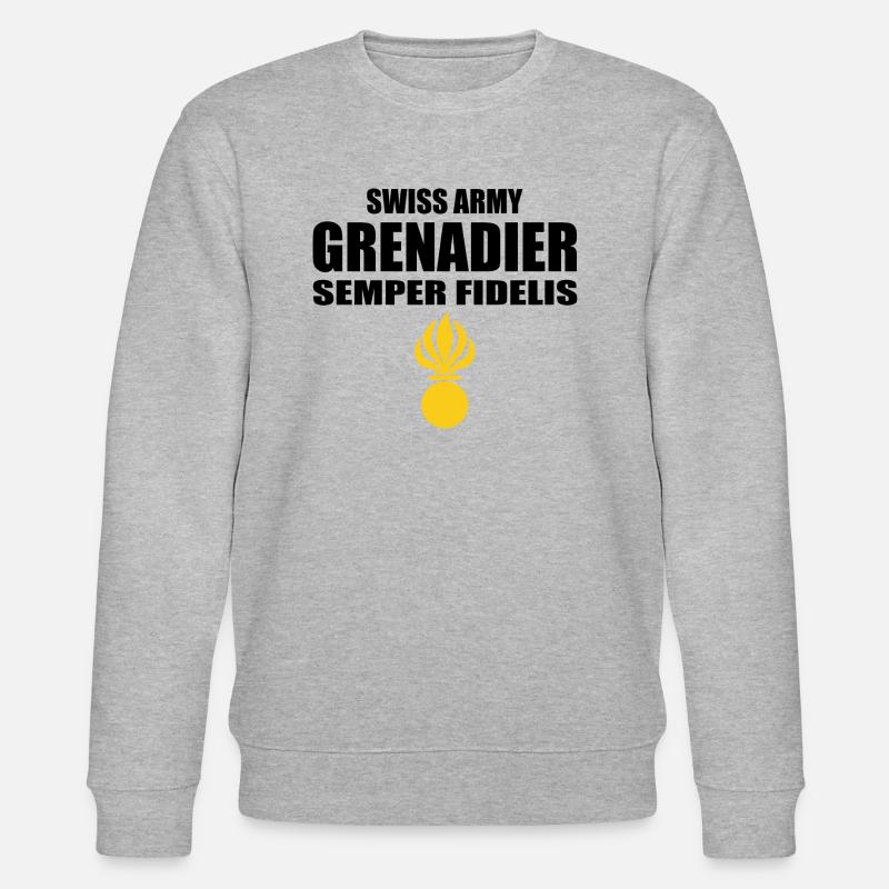 Grenadier - Stanley/Stella Unisex Bio-Sweatshirt CHANGER  - Grau meliert