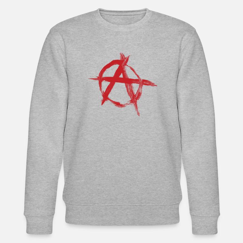 Anarchy - Stanley/Stella CHANGER Unisex Organic Sweatshirt - heather grey