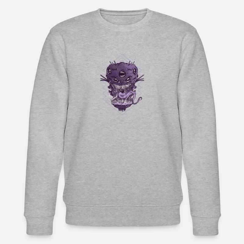 Monstre extraterrestre - Sweat bio CHANGER Stanley/Stella Unisexe - gris chiné