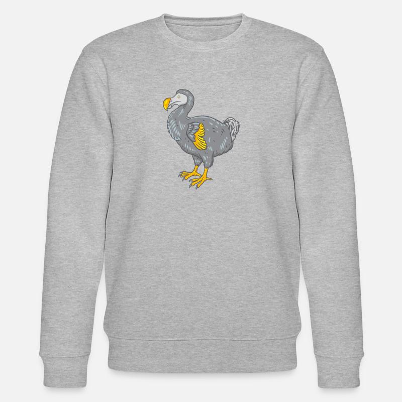 Die Dodo-Ente - Stanley/Stella Unisex Bio-Sweatshirt CHANGER  - Grau meliert