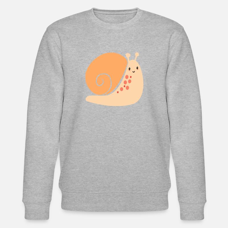 escargot - Sweat bio CHANGER Stanley/Stella Unisexe - gris chiné