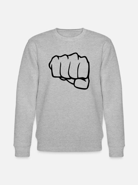 faust_01 - Stanley/Stella Unisex Bio-Sweatshirt CHANGER  - Grau meliert